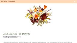 Screenshot of https://catandjoe.matthewtole.com