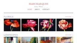 Screenshot of https://marymarquiss.com