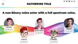 Screenshot of https://katherinetole.com